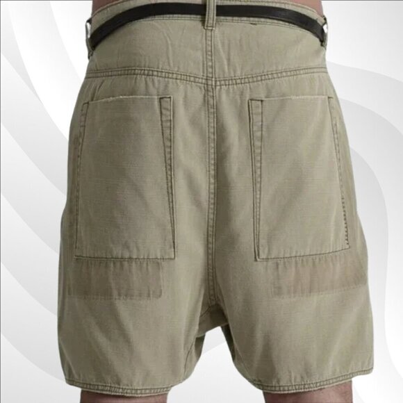 2/$50 Man X OneTeaspoon Militaire Drop Crotch Bunker Shorts Size 32 - Picture 2 of 8